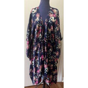 Simply Noelle Kimono With Tie One Size
